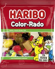 HARIBO Bonbon gélifié aux fruits COLOR-RADO, sachet de 175 g