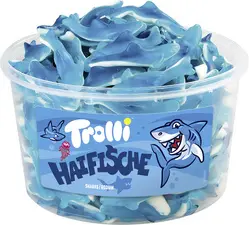 Trolli Bonbon gélifié aux fruits REGUINS, boîte de 150
