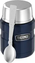 THERMOS Récipient alimentaire STAINLESS KING, 0,47 l, bleu