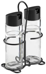 metaltex Ménagère huile & vinaigre Spice Line, 3 pièces