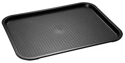 APS Plateau FAST FOOD, (L)410 x (P)305 mm, noir