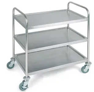 APS Chariot de service et de transport STEADY, 3 plateaux