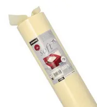 STARPAK Chemin de table "soft selection", crème