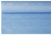 PAPSTAR Nappe damassée, (l)1,2 x (L)8 m, bleu clair
