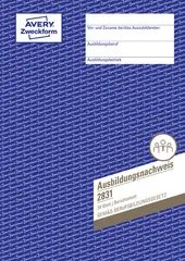 AVERY Zweckform Formularbuch "Ausbildungsnachweis", A4