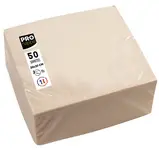 PROnappe Serviette cocktail, 200 x 200 mm, ivoire