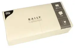 PAPSTAR Serviettes, 320 x 320 mm, 3 couches, champagne
