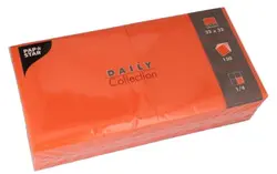 PAPSTAR Serviettes, 320 x 320 mm, 3 couches, orange