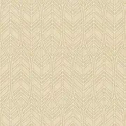 PAPSTAR Serviettes "ROYAL Collection Leaves", sable