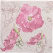 PAPSTAR Serviette à motif "ROYAL Collection Blossom