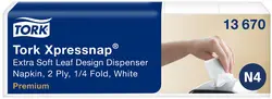 TORK Xpressnap Serviette, 213 x 330 mm, blanc