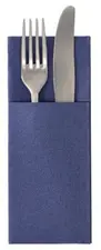 PAPSTAR Serviette pochette "ROYAL Collection", bleu foncé