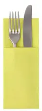 PAPSTAR Serviette pochette "ROYAL Collection", vert citron