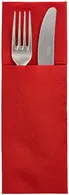 STARPAK Serviette pochette "DAILY Collection", bordeaux