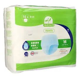 Medi-Inn Culotte pour incontinence "SUPER", taille S, blanc