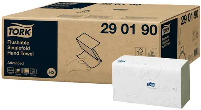 TORK Essuie-mains, 230 x 230 mm, pli en Z, blanc