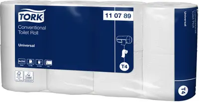 TORK Papier toilette, 2 couches, blanc
