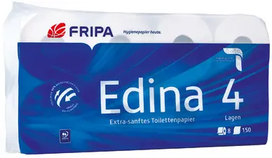 Fripa Papier toilette Edina, 2 couches, extra blanc