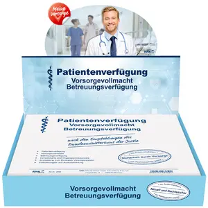 RNK Verlag Vordruck "Patientenverfügung", im Thekendisplay