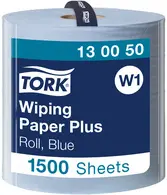TORK Rouleau nettoyant multi-usage, 2 couches, 510 m, bleu