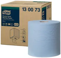 TORK Rouleau nettoyant multi-usage, 2 couches, 170 m, bleu
