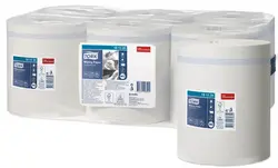TORK Rouleau de papier nettoyant multi-usage, 275 m, blanc