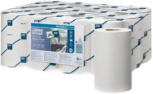 TORK Reflex Rouleau nettoyant multi-usage, 120,1 m, blanc