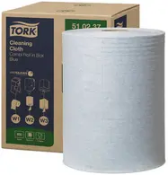 TORK Rouleau nettoyant multi-usage, 1 couche, 152 m, bleu
