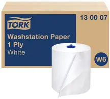 TORK Rouleau nettoyant multi-usage, 1 couche, 250 m, blanc