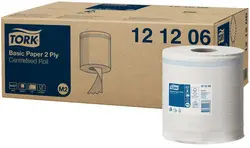 TORK Rouleau nettoyant multi-usage, 2 couches, 160 m, blanc