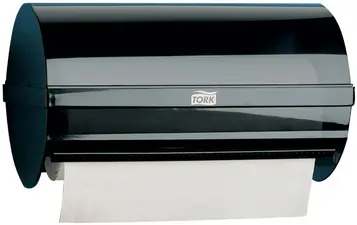 TORK Distributeur de papier nettoyant en petit rouleau, noir