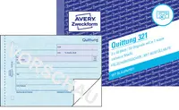 AVERY Zweckform Formularbuch "Quittung", A6 quer, 2x50 Blatt