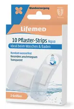 Lifemed Pansements "Aqua", boîte de 10, transparent