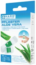 HARO Pansement "Aloe Vera", transparent, pack de 10