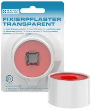 HARO Sparadrap, transparent, 25 mm x 5,0 m
