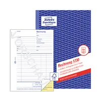 AVERY Zweckform Formularbuch "Rechnung", SD, 4+1 GRATIS