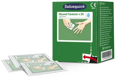 CEDERROTH Lingette antiseptique pour plaies Salvequick