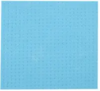 HYGOCLEAN Chiffon-éponge, 200 x 180 mm, pack de 10, bleu