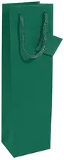 sigel Sac à bouteille, vernis mat, pour une bouteille, vert