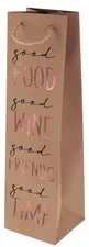 SUSY CARD Sac cadeau pour bouteille "Good Wine