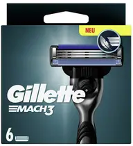 Gillette Lames de rechange Mach3, paquet de 6