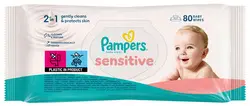 Pampers Lingette humide sensitive, pack de voyage