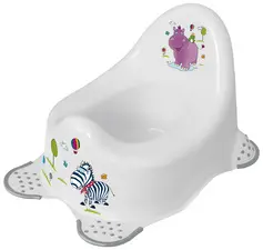 keeeper kids Pot pour bébé adam "hippo", blanc