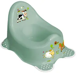 keeeper kids Pot pour bébé "adam funny farm", nordic-green