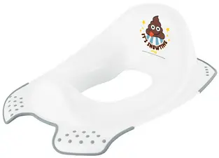 keeeper kids Siège de toilettes "ewa emoji showtime", blanc
