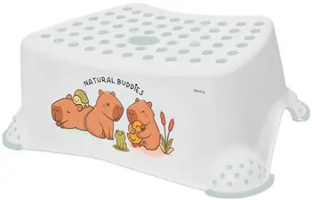 keeeper kids Marchepied "tomek cute capybara", blanc
