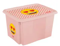 keeeper Boîte de rangement "karolina emoji hearts", 30 L