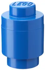LEGO Brique de rangement STORAGE BRICK 1 ROUND, 950ml, bleu