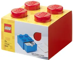 LEGO Brique tiroir DESK DRAWER 4, 1 tiroir, rouge