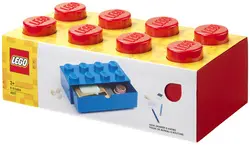 LEGO Brique tiroir DESK DRAWER 8, 1 tiroir, rouge